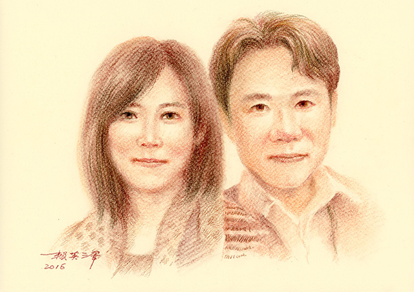 Deep Love 情深_賴英澤  繪_Painted by Lai Ying-Tse_火車頭顏坊
